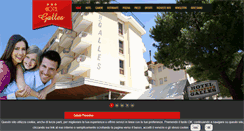 Desktop Screenshot of hotelgalles.it